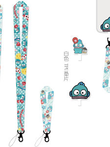 Long Cute Fish Phone Strap Anti-Loss Clip Lanyard Half Mermaid Wrist Rope Short Neck Rope Durable Nylon Weaving Material