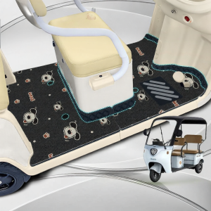 Interlocking Footmat for E-Tricycle Accessories