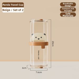 Travel Breathable Toothbrush Storage Cup