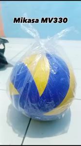 Bola Voli Volly MIKASA MVA 330 Gratis Pompa - BERSTANDARD PBVSI - TIDAK SAKIT DITANGAN - EMPUK