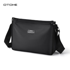 OTOHE Men Bag Fashion Shoulder Bag Cross Body Bag Casual Handbag Multiple Pocket Design Large Capacity Waterproof Lightweight Casual Sport Street Bag