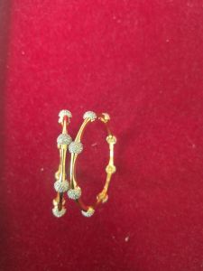 Ad Stones Bangles 2.6 Size - Premium Quality Jewelry & Accessories For Festive