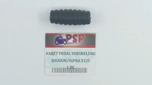 Karet Pedal Versneleng Shogun / Supra X 125 - Rubber Seat Seal Sil Siel Pijakan Injakan Engkol