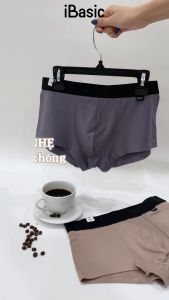 Quần lót nam iBasic thun boxer Espresso PANM103