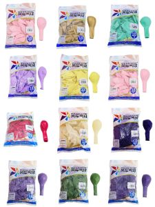 Fengche Windmill Balloons 18 Inch round Matte Pack Wedding Decoration Macaron Metal Retro Color Balloons Festival Celebration Supplies