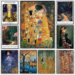 Jigsaw Puzzle Beautiful Famous Golden Gustav Klimt Symbolist Art Poster For Adults Great Weekend Relaxation And Family Fun Gift