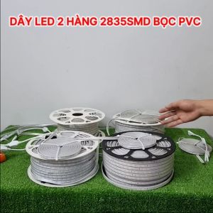 30MDây đèn led trang trí 2835SMD 2 hàng 5M10M15M20M25M30M TẶNG NGUỒN siêu bền trang trí tết 2024 đèn led hắt trần trang trí decor phòngchống nước