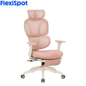 FlexiSpot BS5 PRO Ergonomic Office Chair with Cloud-like Cushion High Back Chair with Footrest Five-star Base with Casters