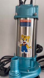 Pompa Celup Multifungsi TSOLUMY Stainless Steel 370W 1inch untuk Kolam/Ikan/Banjir - Kapasitas 1600L/H
