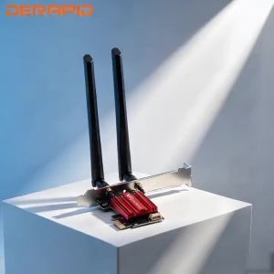 AC1200 PCIe WiFi Card Bluetooth 5.1 1200Mbps Dual Band 2.4GHZ 5GHz 867Mbps Desktop Network Adapter for Win10 11 MU-MIMO