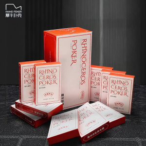 RHINO POKER | Premium Gift-Grade Playing Cards 10 Packs