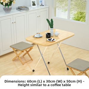 Foldable Simple Dining Table Square