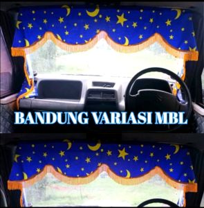 gorden list kaca depan lurus mobil/variasi intelior mobil Truk Fuso Hino/gorden mobil kaca depan