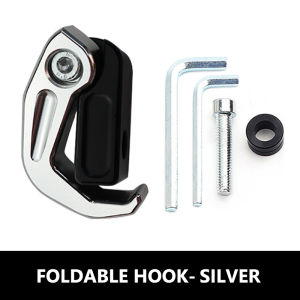 SEAMETAL Motorcycle Helment Storage Hook Aluminum Alloy Luggage Bag Hook Holder Motorbike Scooter Helmet Bag Gadget Hanger Hooks
