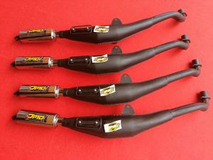 KNALPOT FIZ R FORCE ONE STANDAR RACING FULL SIRIP/FULL PRES SUARA PREPET MODEL AHM