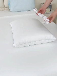 10Pcs Disposable Pillowcase Breathable Ultra Thin 30s Quick Pack Hotel Grade
