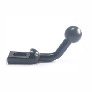 1PCS Motorcycle Rearview Mirror 17mm Ball Head Holder Extension Base Y-shaped Ball Head Aluminum Alloy Mobile Phone Holder