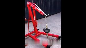 3TON 3T Engine Crane Heavy Duty Foldable Kren Angkat Enjin Jack Lifter Workshop Equipment Hydraulic Engine Hoist Lift
