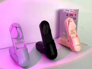 KOOYIINN Headset LED Kipas Powerbank 4 In 1 Wireless Earphone Mini Fan Flashlight Powerbank - T64