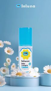 LOLUNA Baby Cologne Parfum Bayi untuk Kulit Sensitif  Non Alkohol Aman untuk newborn
