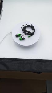 Compact Wired Gaming Headphones 3.5mm/Type-C Dual Interface Immersive HiFi Surround Sound In-ear Earbuds with Integrated Mic