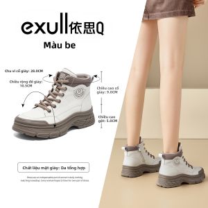 Giày Bốt Kiểu Anh Đế Dày 2026