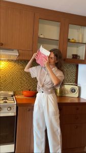 Melyn-Miah-เสื้อครอปสั้น สีพาสเทลน่ารัก - สีพาสเทล เสื้อมือ สีเขียวพาส กระดูกตามตา