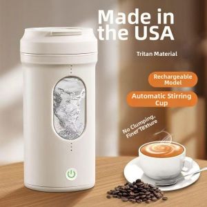 Electric Stirring High-Heat Resistant Leak-Proof Portable Shaker Cup
