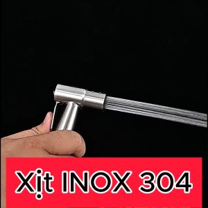 Vòi xịt vệ sinh tăng áp cao cấp INOX 304 HODA BOSS sang trọng bền bỉ