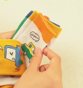 Sét 5 Đôi Tất Cao Cổ Cho Bé Họa Tiết Ô Tô Siêu Chất Siêu Hot