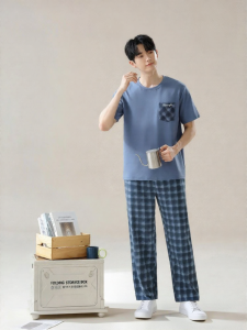 THREEGUN | Cotton Soft Spring/Summer New Mens Lounge Trousers