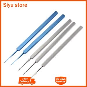 Medical Foreign Body Puncture Needle Corneal Spatula Stainless Steel/Titanium Ophthalmic Eye Beauty Surgical Tools 1pcs