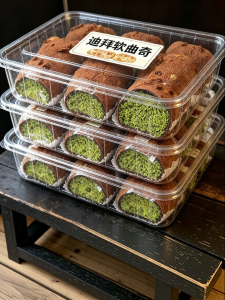 BAOGUOLE | Matcha Chocolate Pistachio Dubai Soft Cookies