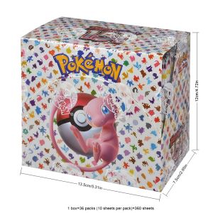 Bandai | 360Pcs French Pokémon TCG: Scarlet Violet 151 Box Pokemon Trade Card 36 Pack Box