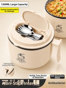 XIAOCHUSHU | Bát Inox Có Nắp Đậy