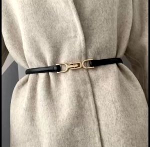 SISTAQUE - Ikat Pinggang Wanita Casual Polos Ikat Ban Pinggang Adjustable / Thin Belt Korea Adjustable Murah Pitria