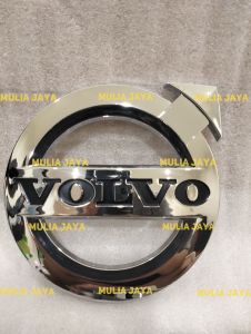 Logo VOLVO 6 Inci Chrome Best Quality Kilat Tidak Mudah Pudar