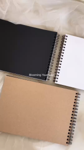 Scrapbook A5 Polos mix warna Scrapbook Album hitam buku scrapbook journaling album foto A5 Aesthetic Album vintage buku catatan story book kado anniversary valentine cowok cewek murah