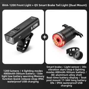 TOSUOD | Night Cycling Light Charger Front Rear Warning Accessories