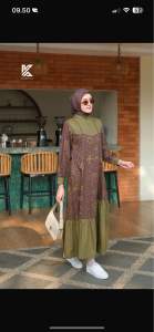 Niken Dres by korina koleksi Bhadshopbutik