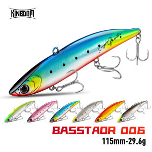 KINGDOM | Kingdom Basstaor Sinking Fishing Lure 115mm 29.6g Vibration Lipless Crankbait Sinking Artificial Bait Wobbers For Bass Fishing
