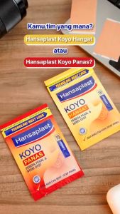 Hansaplast Koyo Panas dan Hangat 1 Sachet - Pereda Pegal dan Nyeri Otot isi 10 Lembar