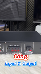 [HCM]Amply bluetooth dùng cho loa phóng loa âm tường loa treo tường Oris MP3-70U (không chia kênh)