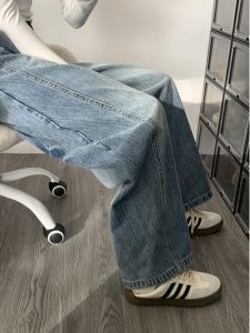 High Waist Wide Leg Jeans High Rise Bootcut Trousers Womens Extended Length Loose Fit Spring Autumn Denim Pants