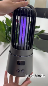 3-in-1 Mosquito Killer Lamp Rechargeable Ambient Light Physical Electric Shock UV Light For Outdoor
