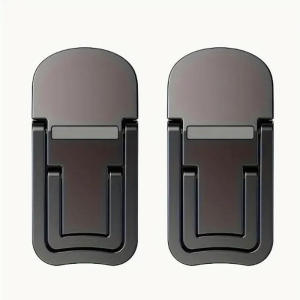 2pcs/Set Foldable Laptop Stand Portable Notebook Support Holder Adjustable Riser Cooling Bracket Universal for Laptop Tablet