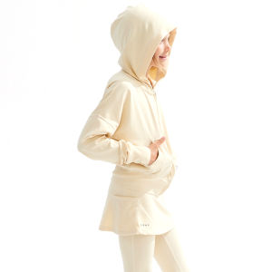 chopiyopi | Airy Yoga-inspired Hooded Cardigan Jacket