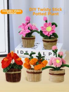 XIAOXIONGERBAN | Cactus and Flower Bouquet Craft DIY Kit
