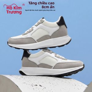 HEJINCHANG | Giày Thể Thao Tăng Chiều Cao 8cm