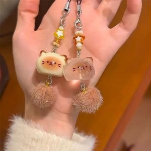 JIFANPAUL | Cute Plush Cat Keychain for Girls